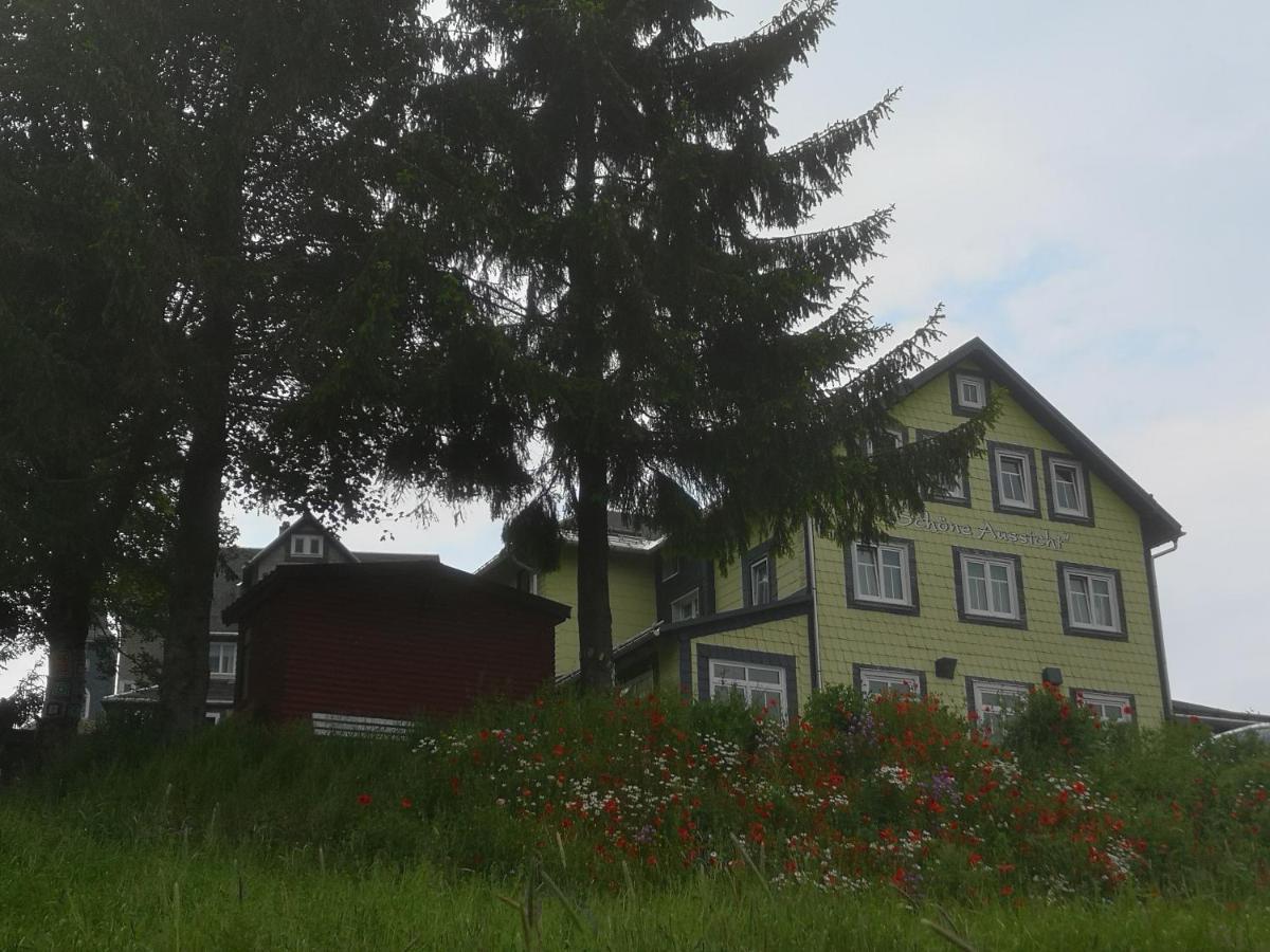 Hotel Schoene Aussicht มาสเซอร์แบร์ก ภายนอก รูปภาพ