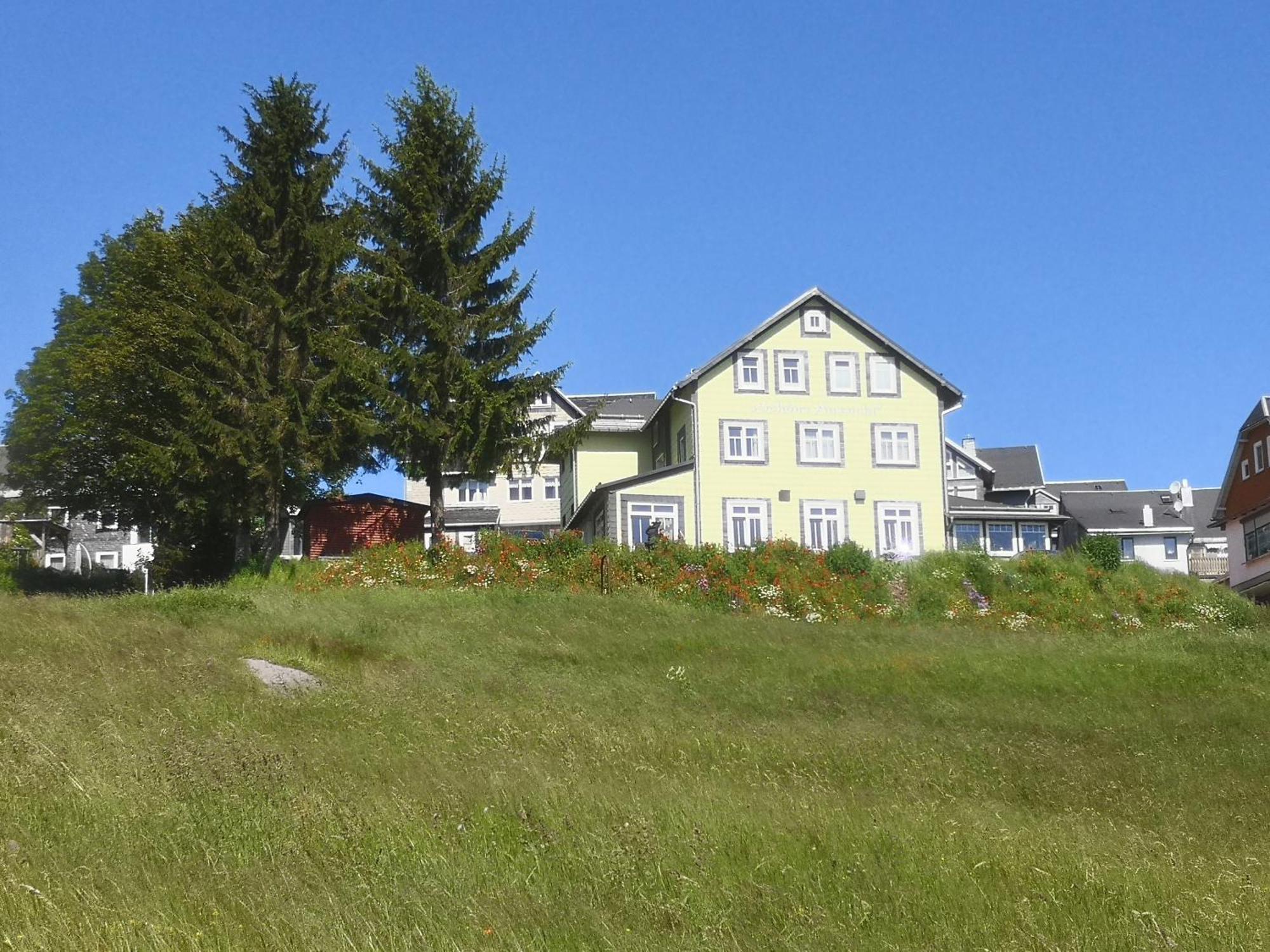 Hotel Schoene Aussicht มาสเซอร์แบร์ก ภายนอก รูปภาพ